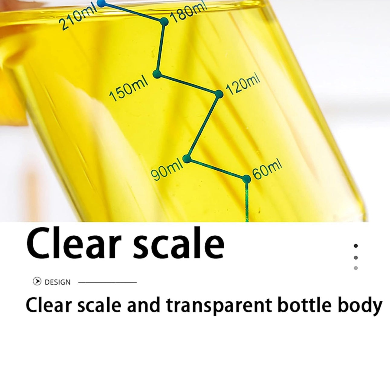 Glass Bottle Oil Dispenser (200 ML)
