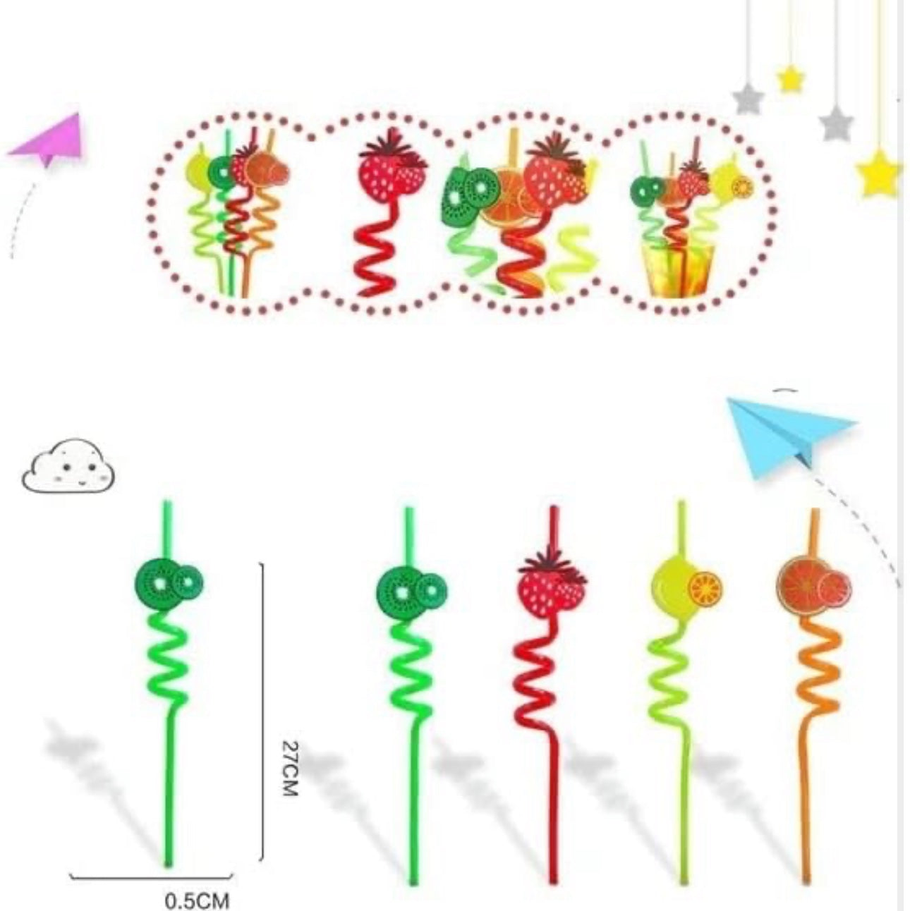 Spiral Reusable Straw