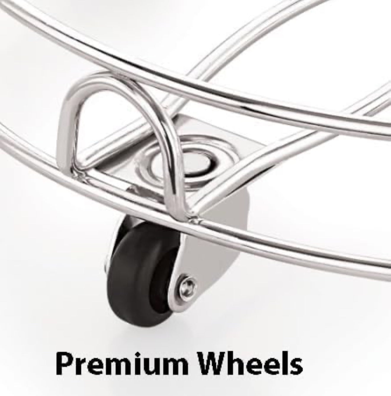 Heavy Stainless Steel Gas Cylinder Trolley with Wheel