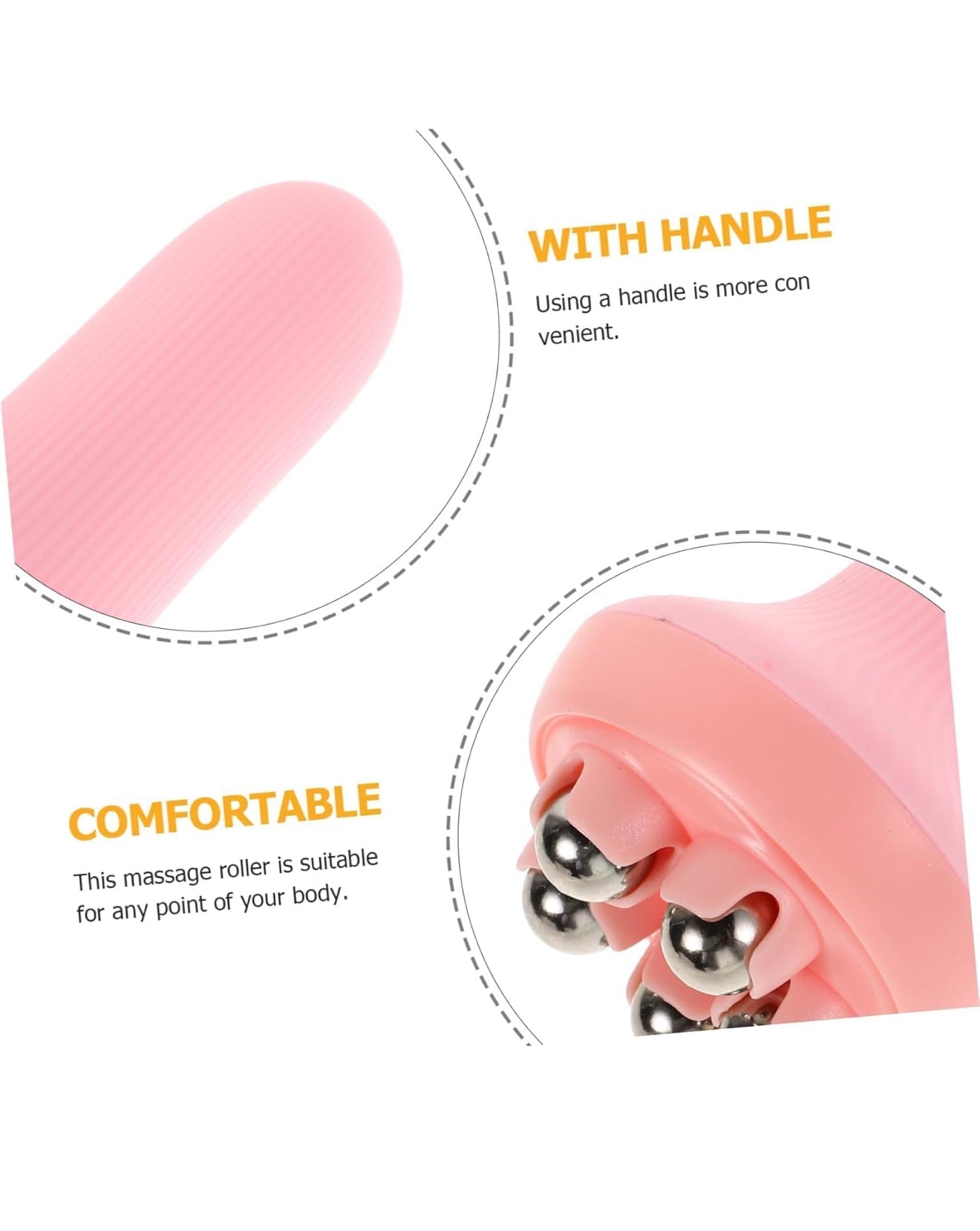 Handheld Massager for Foot, Neck, and Back Pain Relief