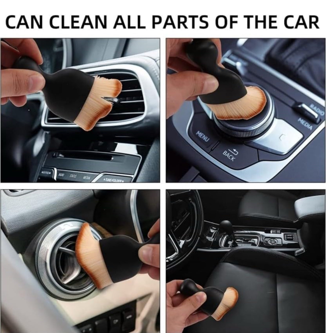 Mini Car Cleaning Brush