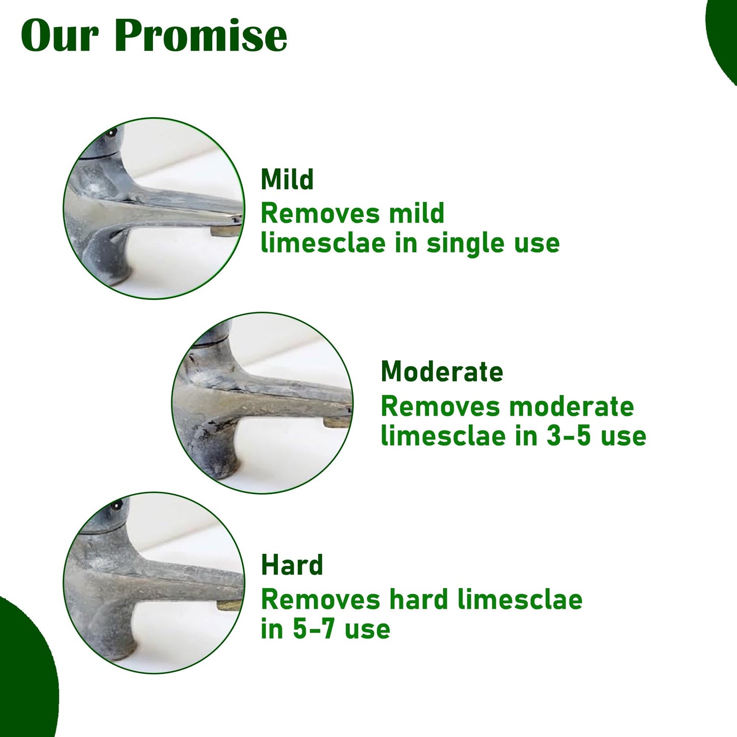 Hey Green Tap Cleaner & Lime Scale Remover