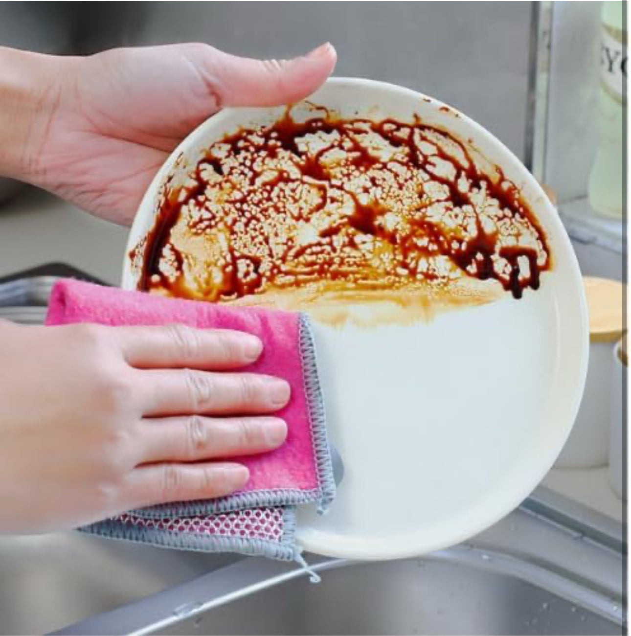 Dish Wash Cloth Dual Side