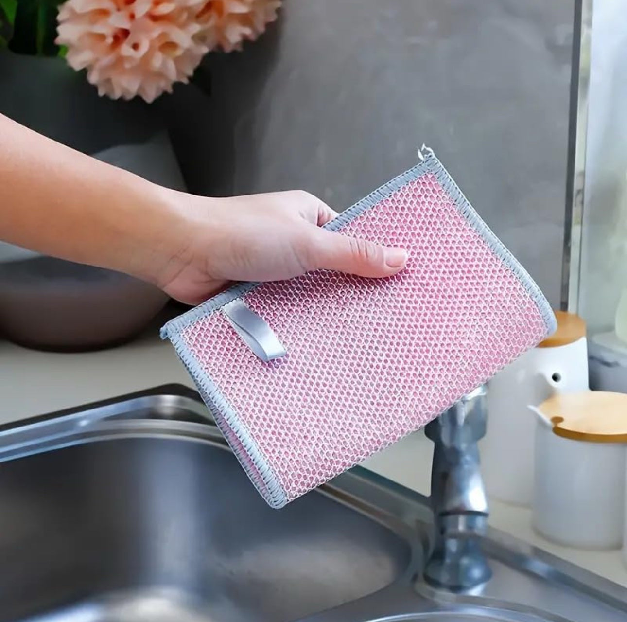 Dish Wash Cloth Dual Side