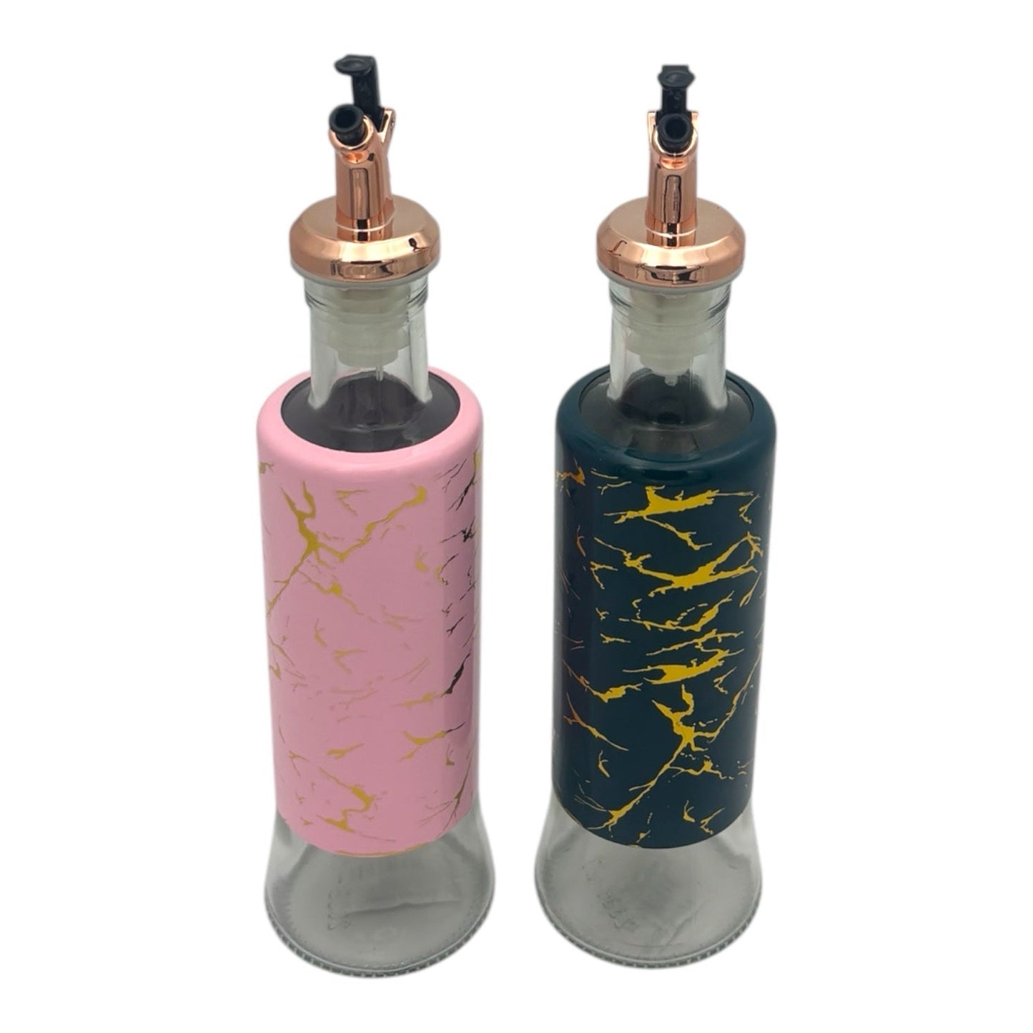 250 ML Glass Oil Dispenser Marble Design