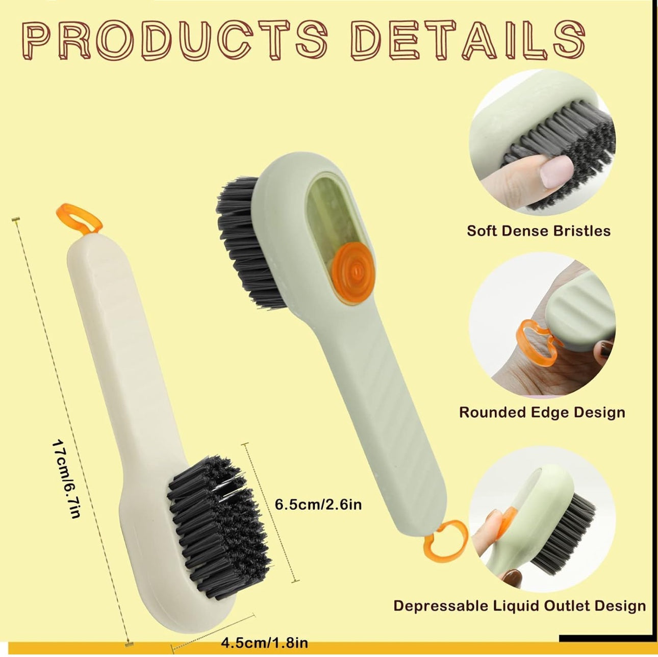 Liquid Cleaning Brush
