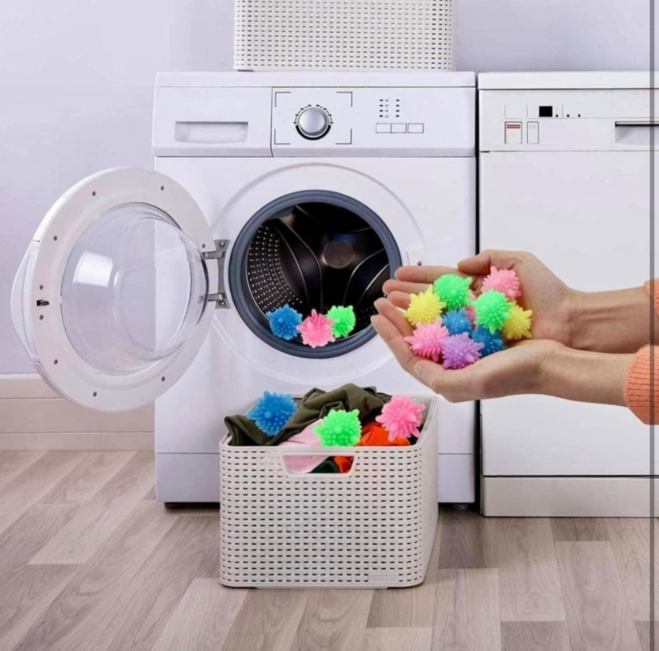 Laundry Ball (Pack Of 4 Piece )