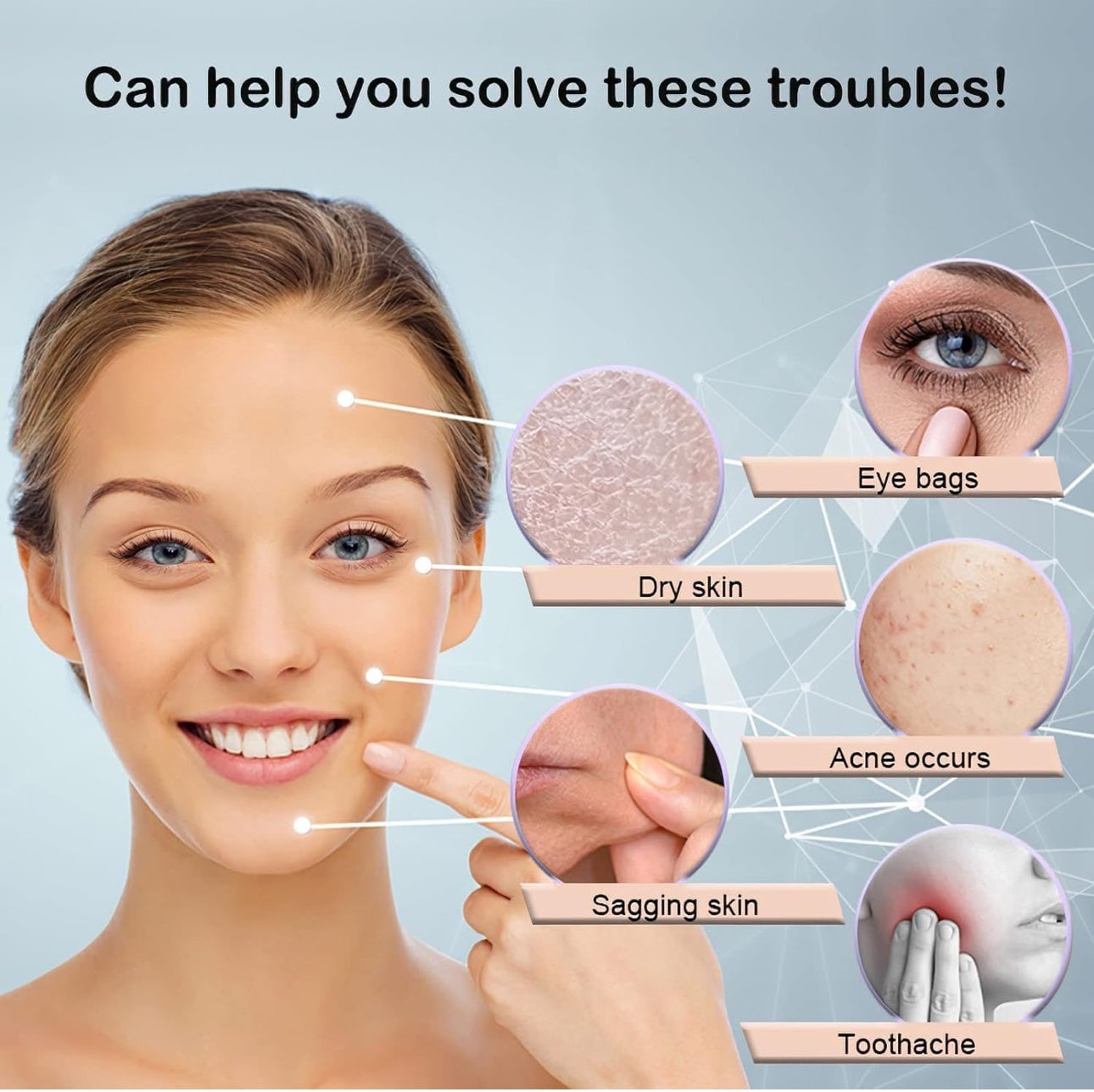 Face Massager Ice Roller (High Quality)