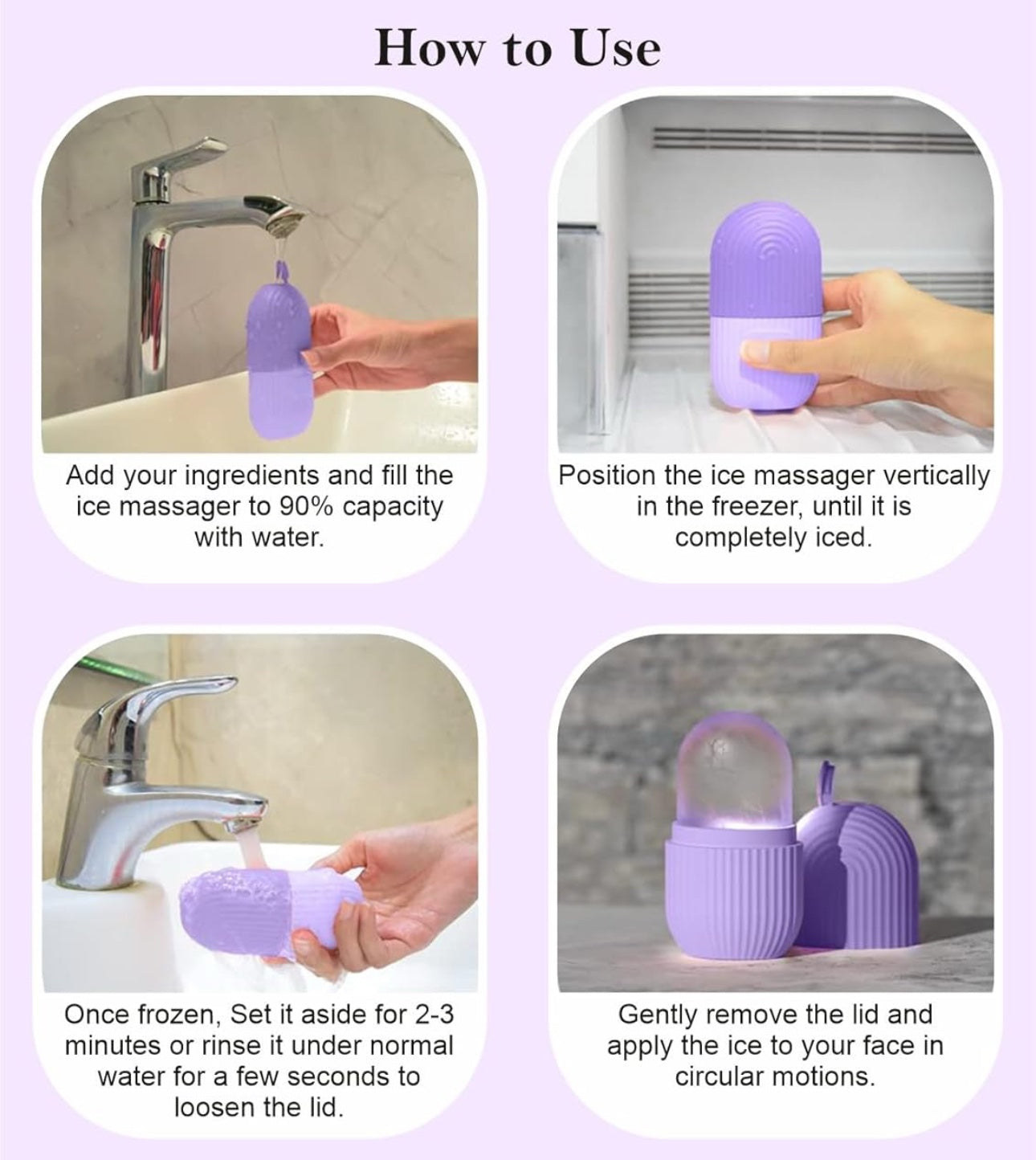 Face Massager Ice Roller (High Quality)