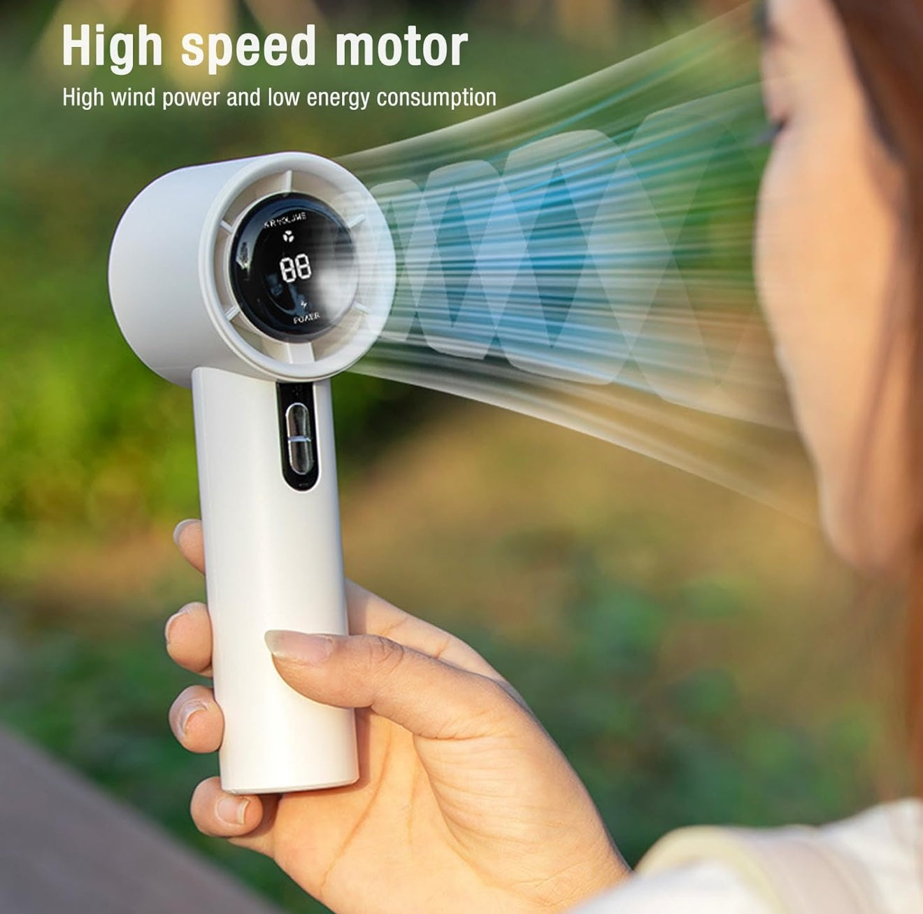 Rechargeable High Speed Mini Fan