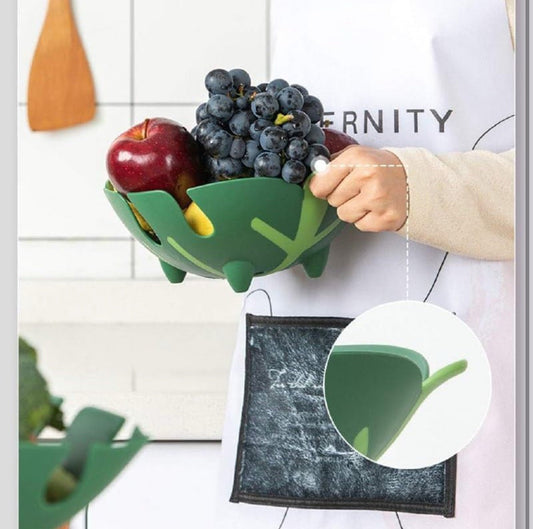 Green Leaf Basket