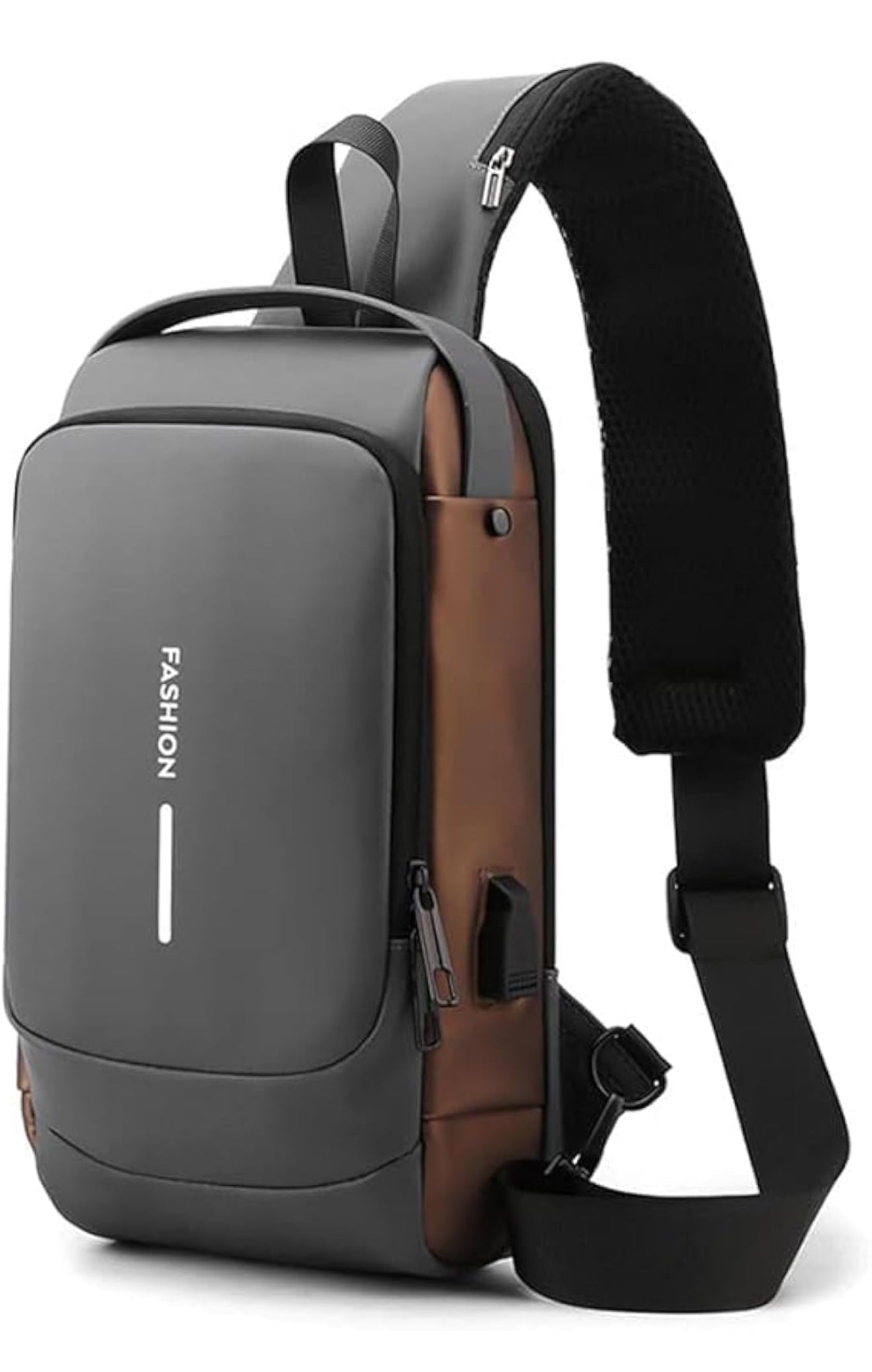 Chest Bag Sling Bag With USB Charging Port