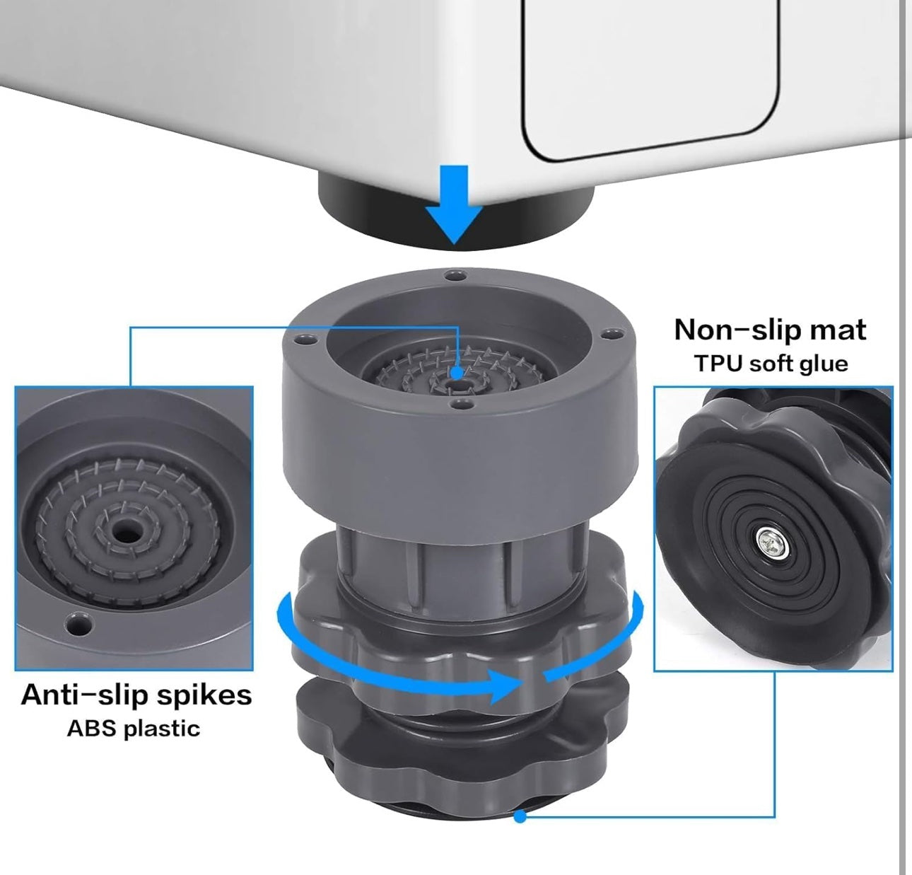 Washing Machine Vibrator Pad Adjustable