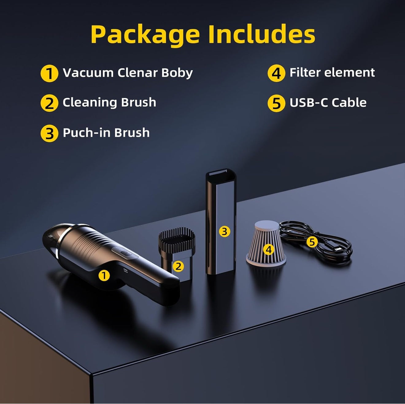High Quality Rechargeable Vaccum Cleaner