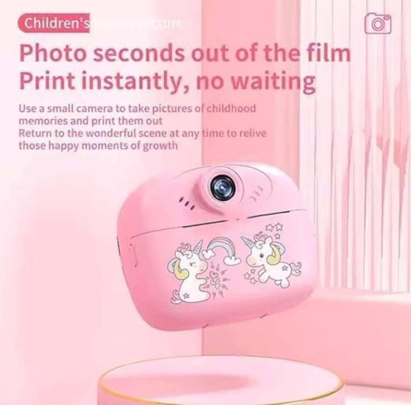 Children Print Camera