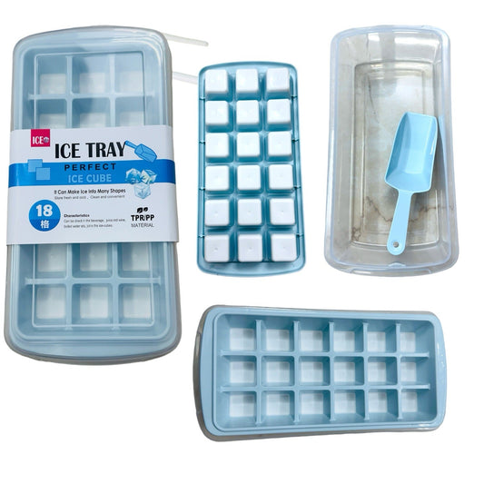 Silicone Ice Tray With Scoop