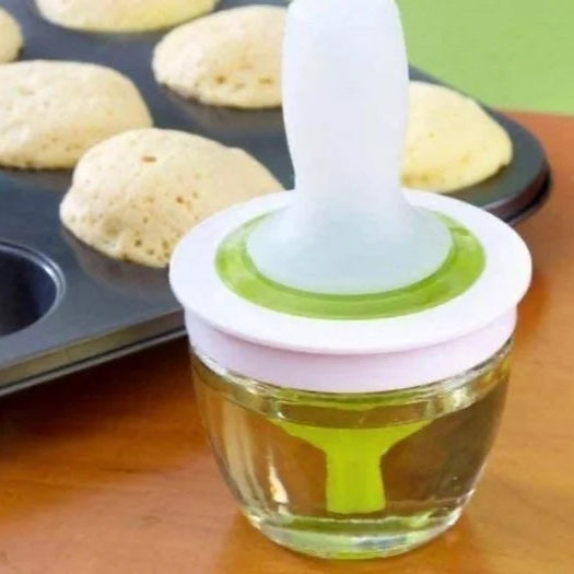 Oil Brush Dispenser Silicon