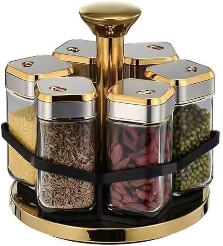 Spice Rack 6in1 (Glass)