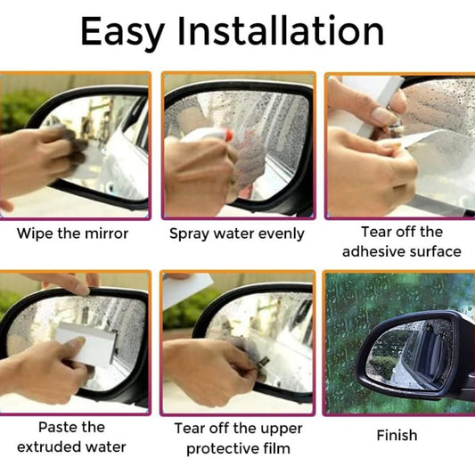 Anti Fogg Film for Car & Bike