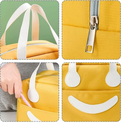 Insulated Smily Lunch Bag (Medium Size)