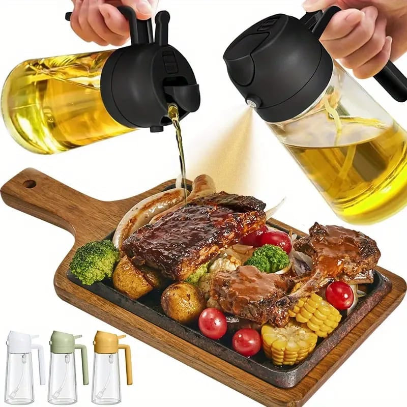 Oil Spray + Oil Pourer