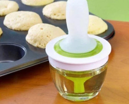 Oil Brush Dispenser Silicon