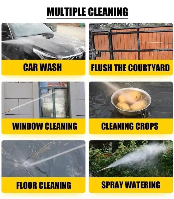 Water Wash Electric Gun
