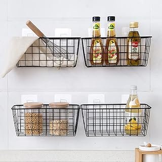 Metal Hanging Basket Wall Mounted
