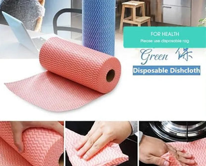50 PC Reusable Kitchen Wipes