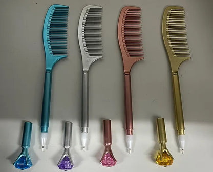 Pen With Comb
