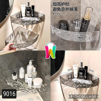 Transparent Corner Stand Wall Mounted
