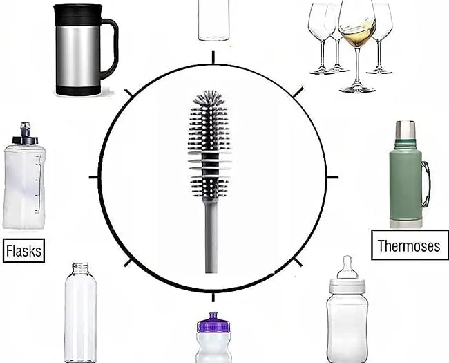 Bottle Cleaning Brush Silicon