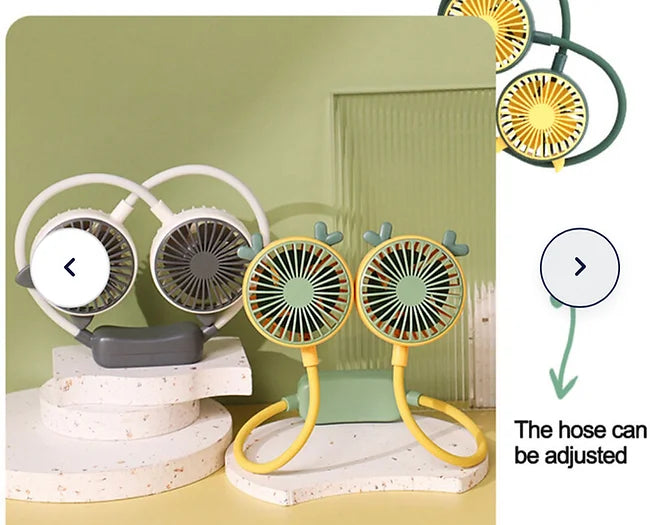 Rechargeable Neck Fan