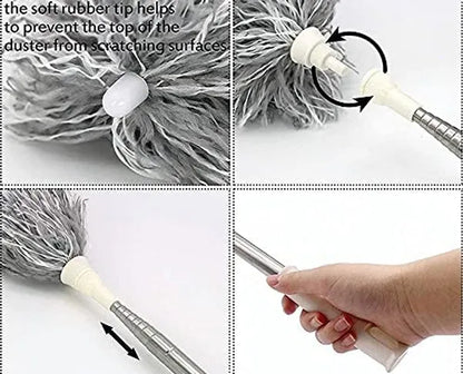 Extendable fan Duster