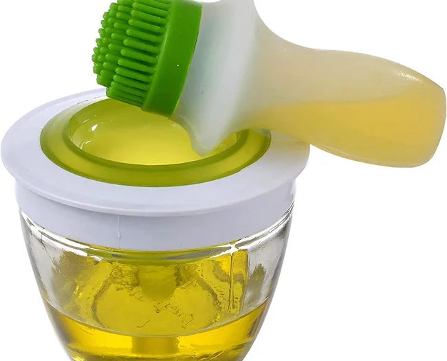 Oil Brush Dispenser Silicon