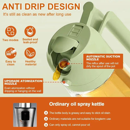 Oil Spray + Oil Pourer