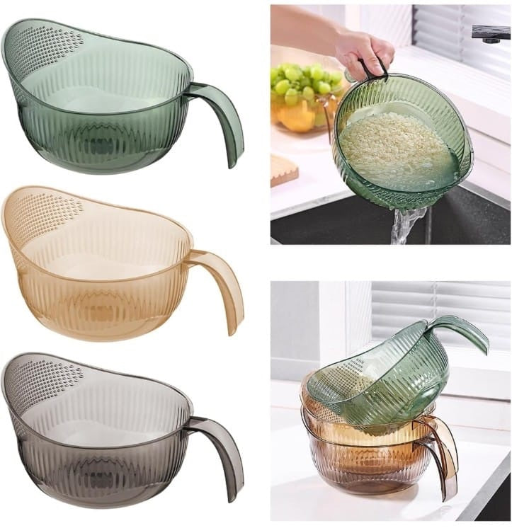 Rice / Fruit Washing Bowl Acrylic