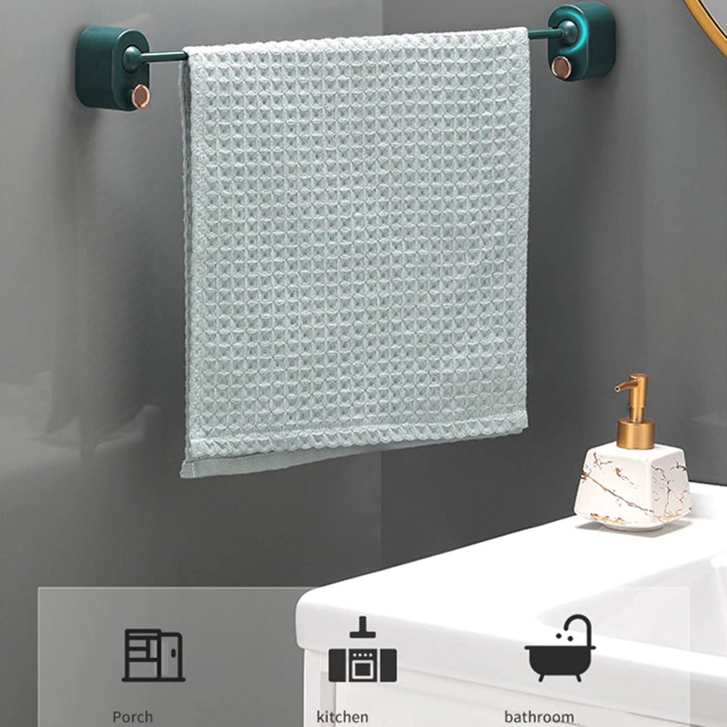 Towel Hanger (Wall Mounted)