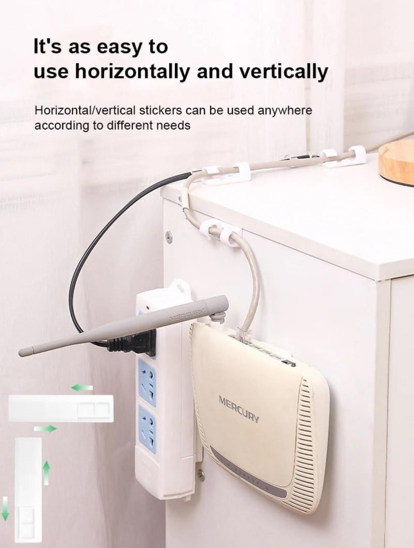 Self Adhesive Cable Tidy Wire Holder