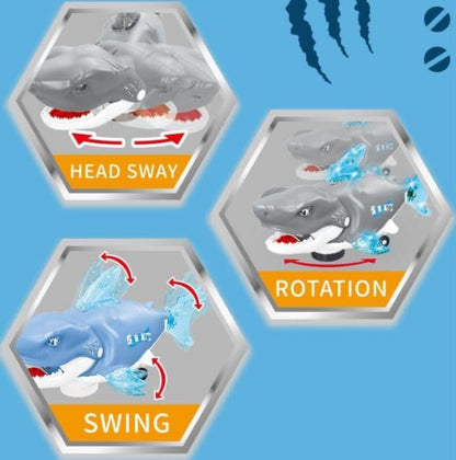 Musical Shark Toy With Light