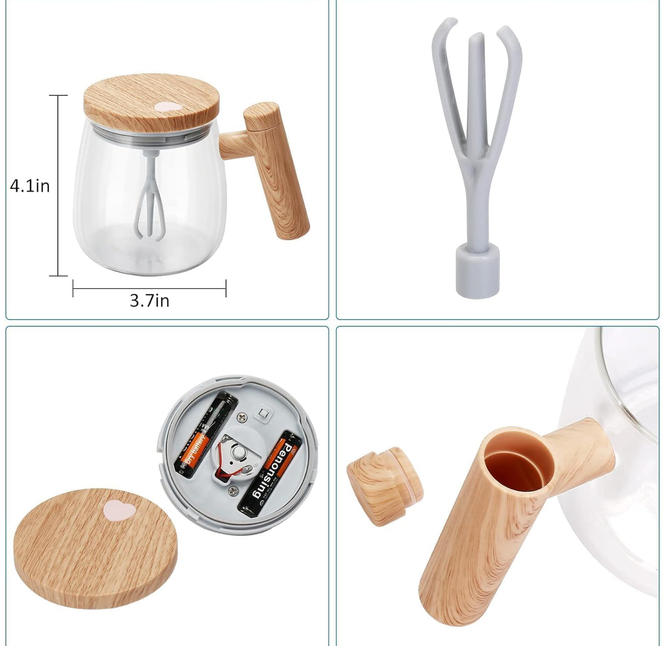 Rechargeable Electric Mixing Cup