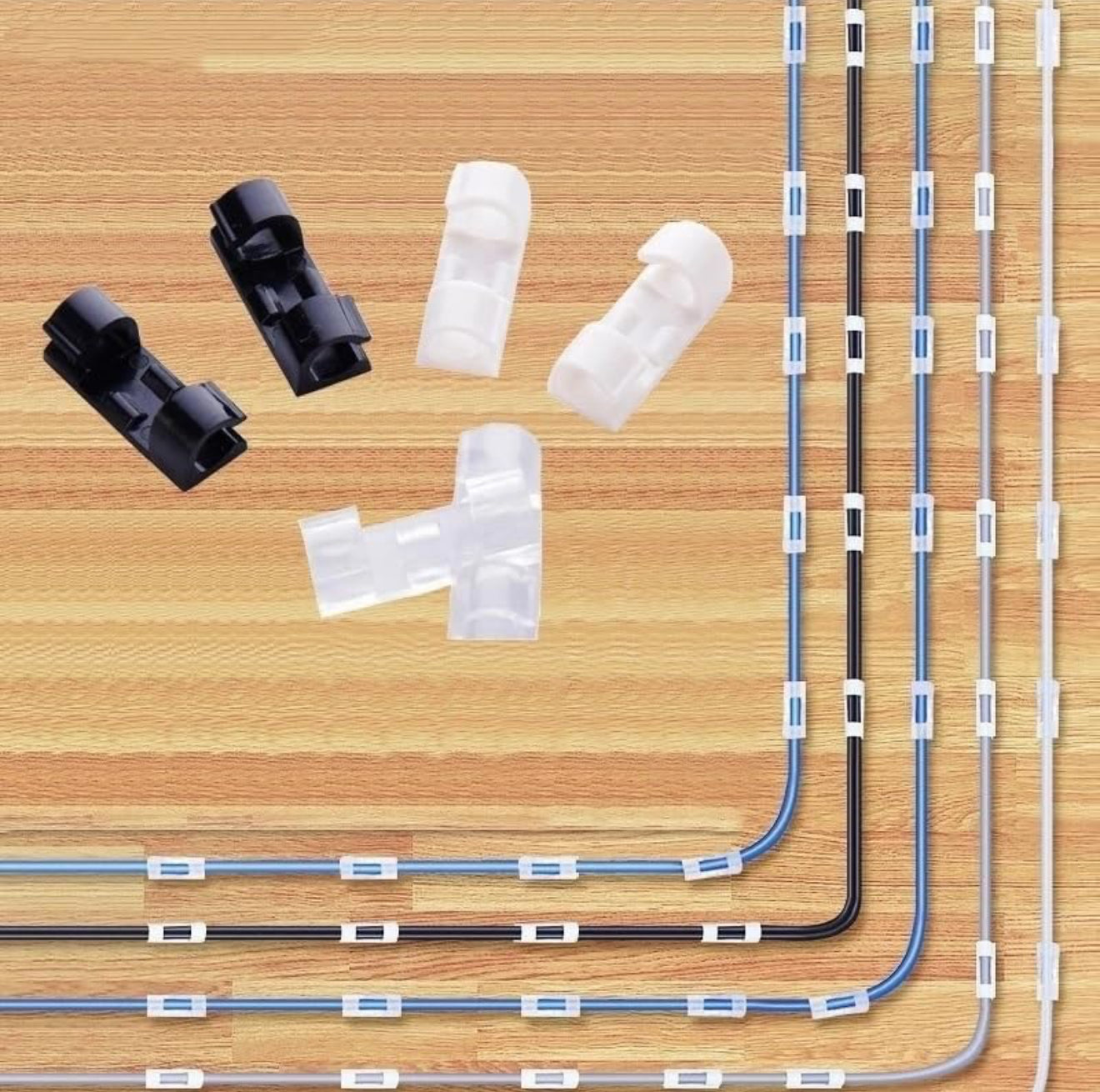 Self Adhesive Cable Tidy Wire Holder