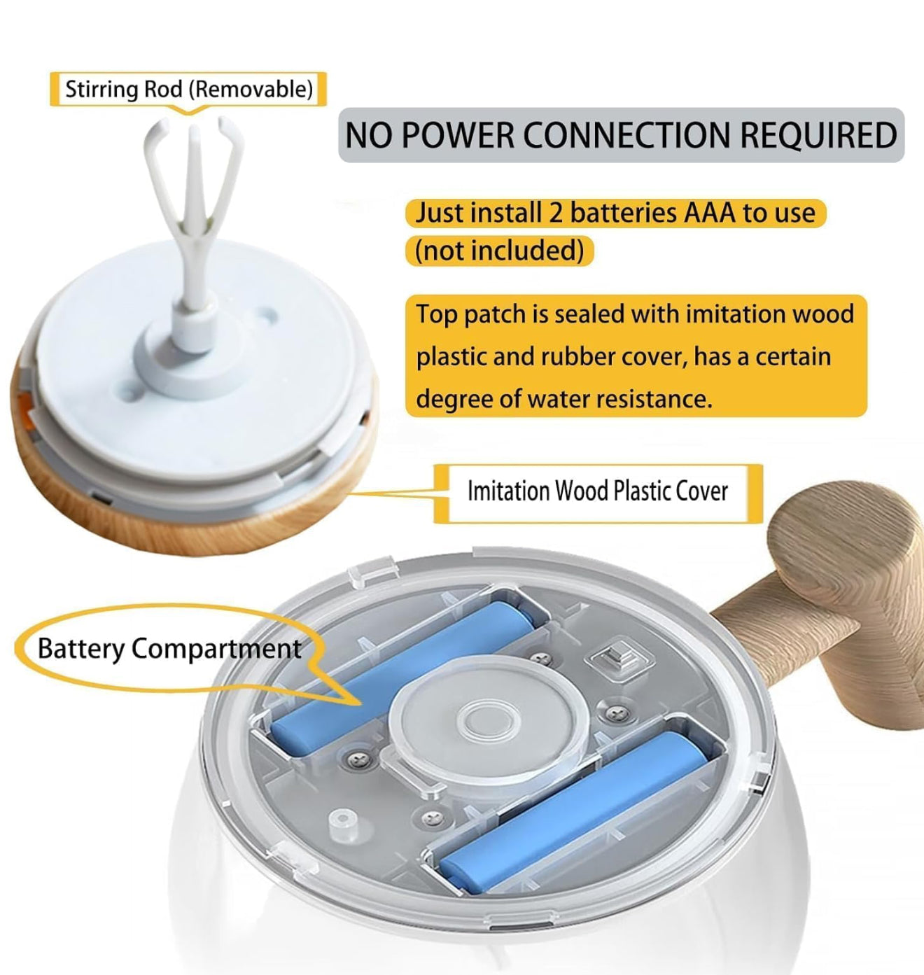 Rechargeable Electric Mixing Cup