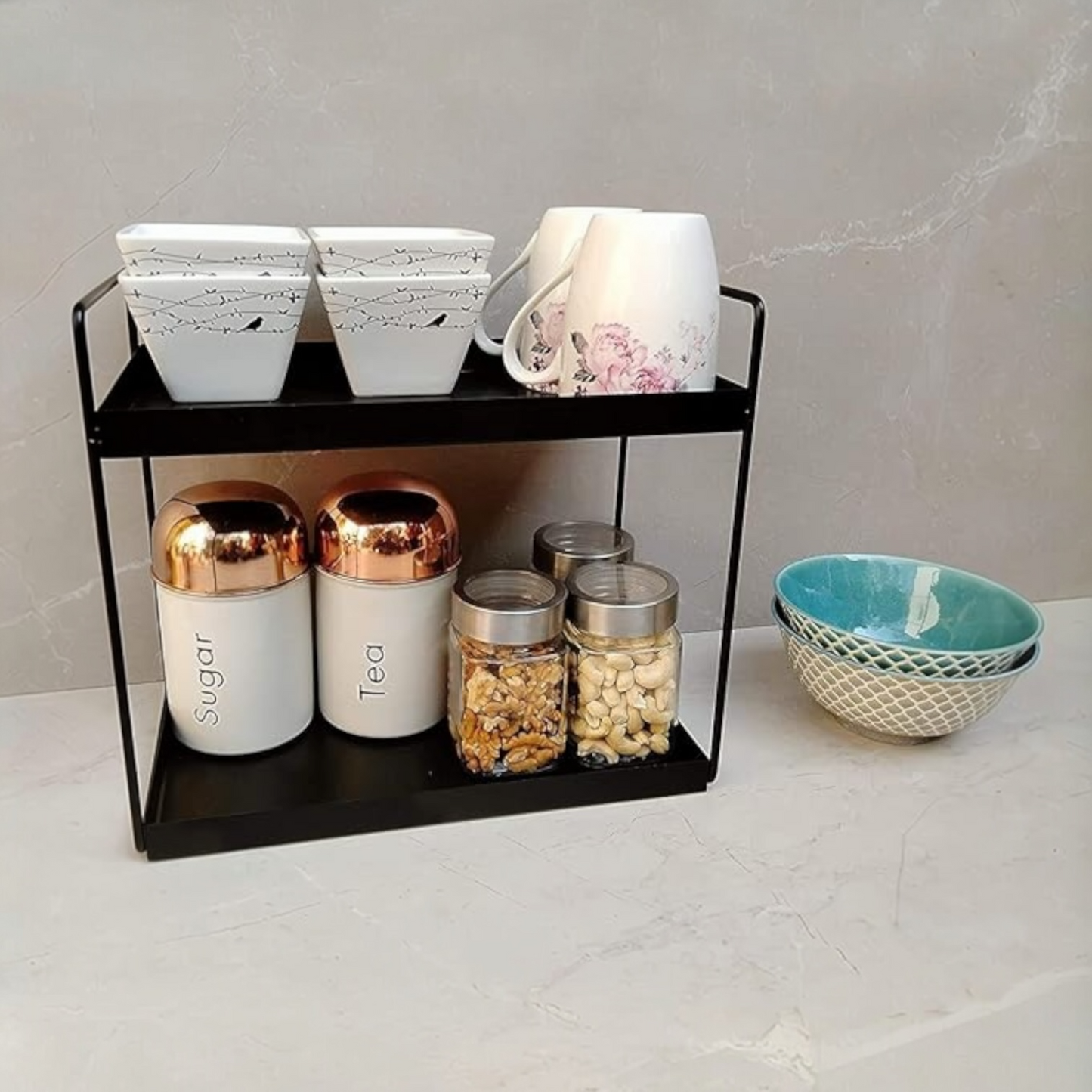 Oil Tray 2 Tier Nesty Square