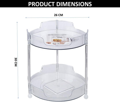 2 Tier Multipurpose Acrylic Stand