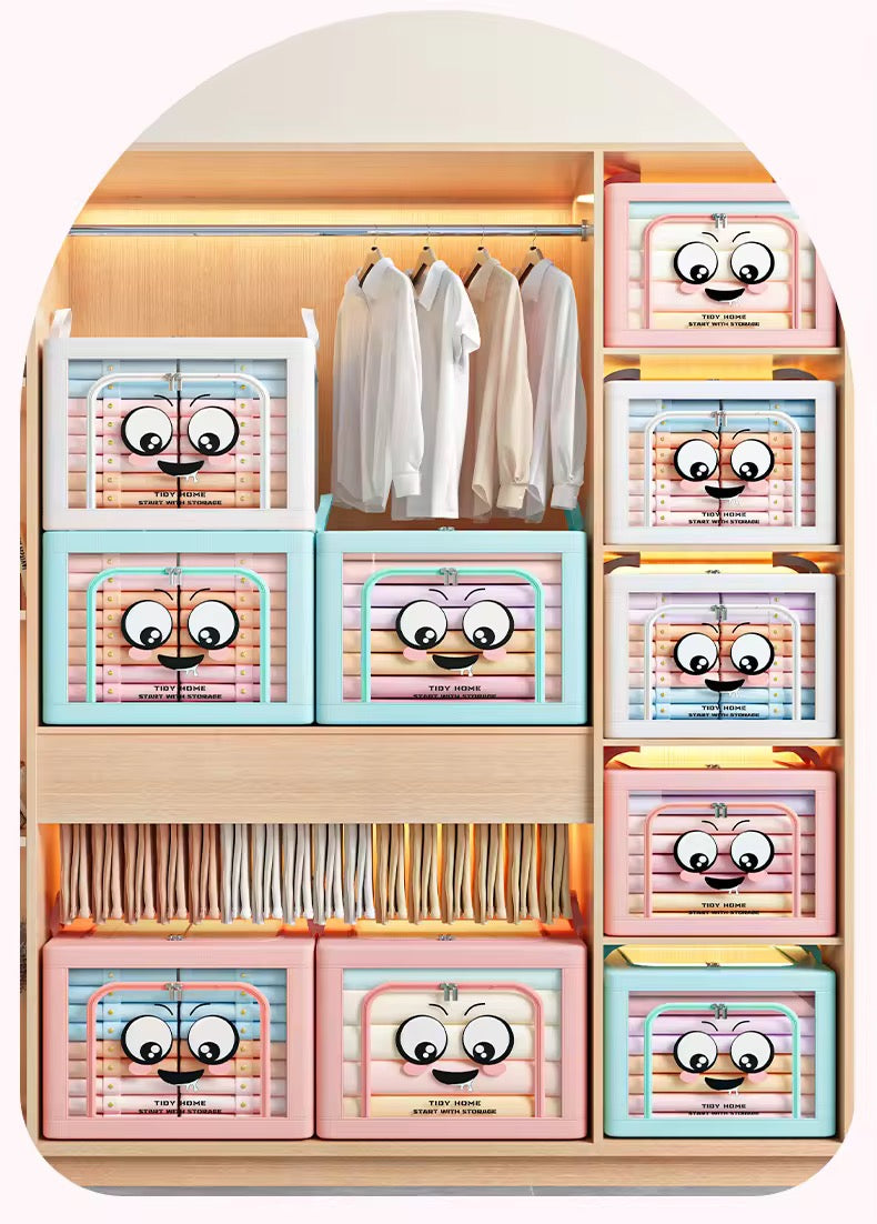 Cartoon Print Saree Organizer 100 Liters