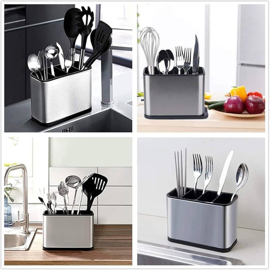 Kitchen Cutlery Storage Organizer Stand