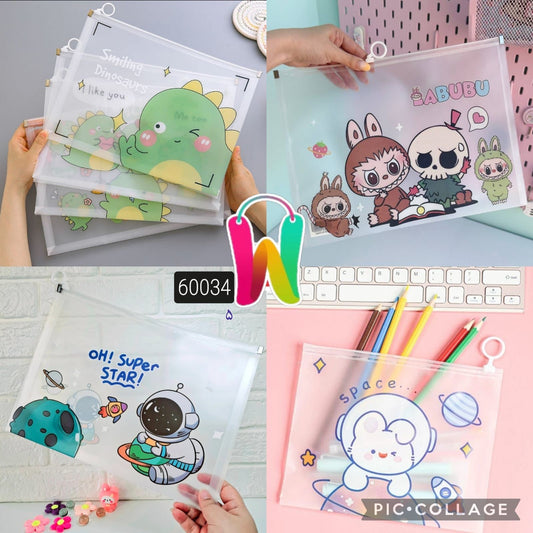 Zipper Pouch A4 Size