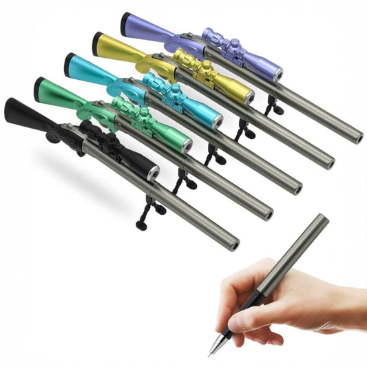 Gun Shape Gel Pen with Luminous LED Sniper