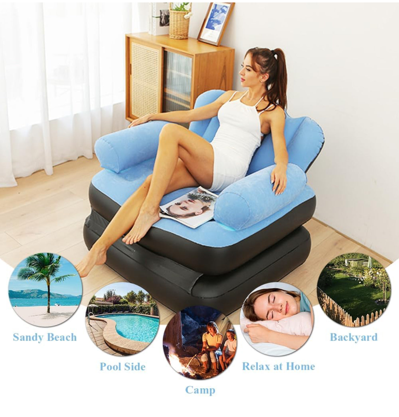 Air Bed With Sofa